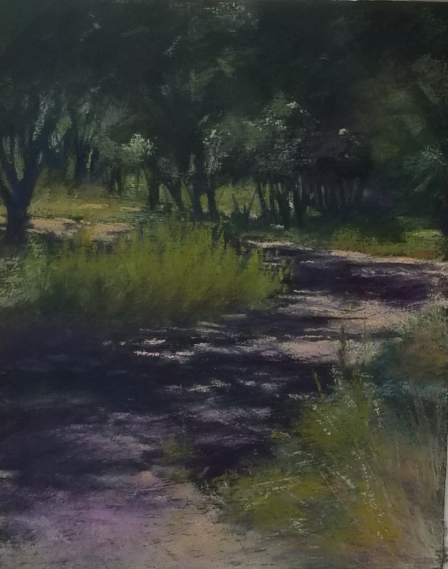 Shady Grove, Rochelle, Texas by artist Julia Fletcher